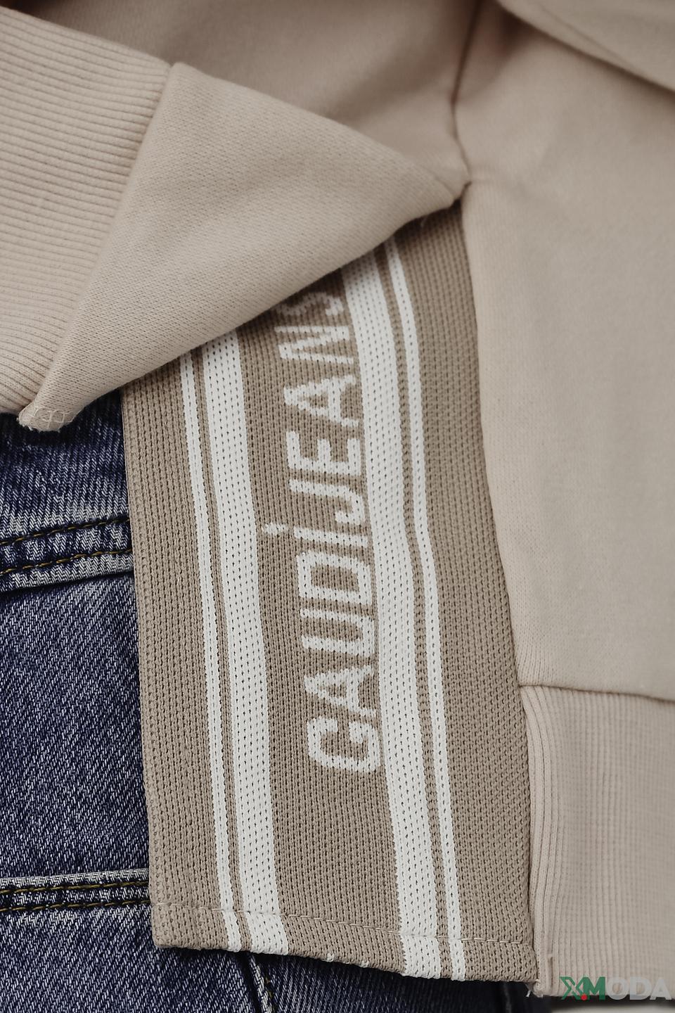 Толстовка Gaudi женская пудровая