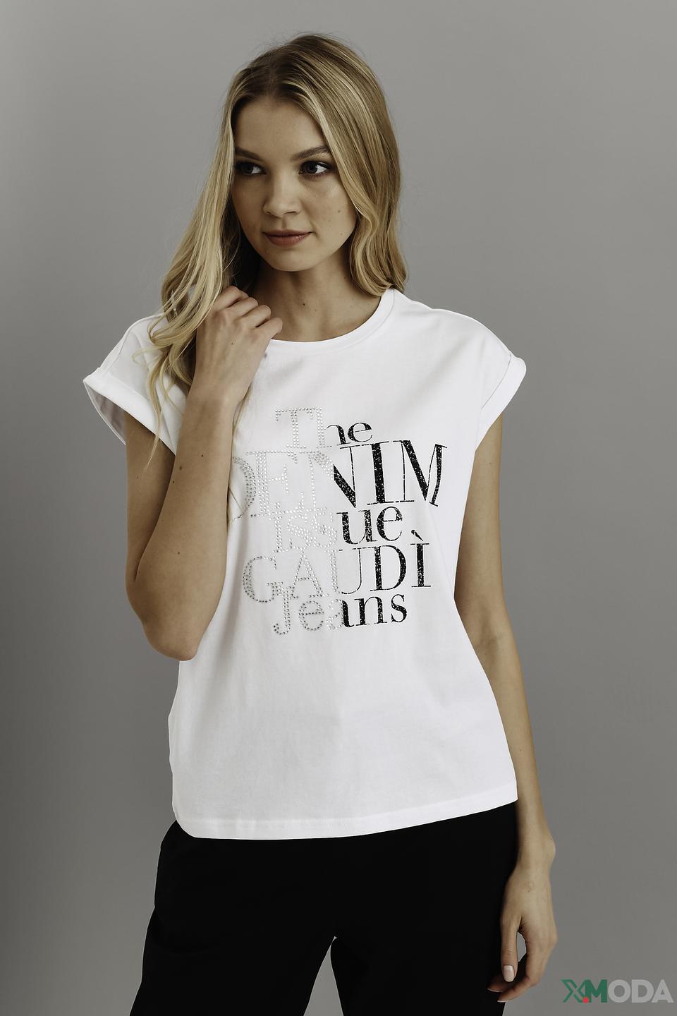 Футболка Gaudi женская с принтом