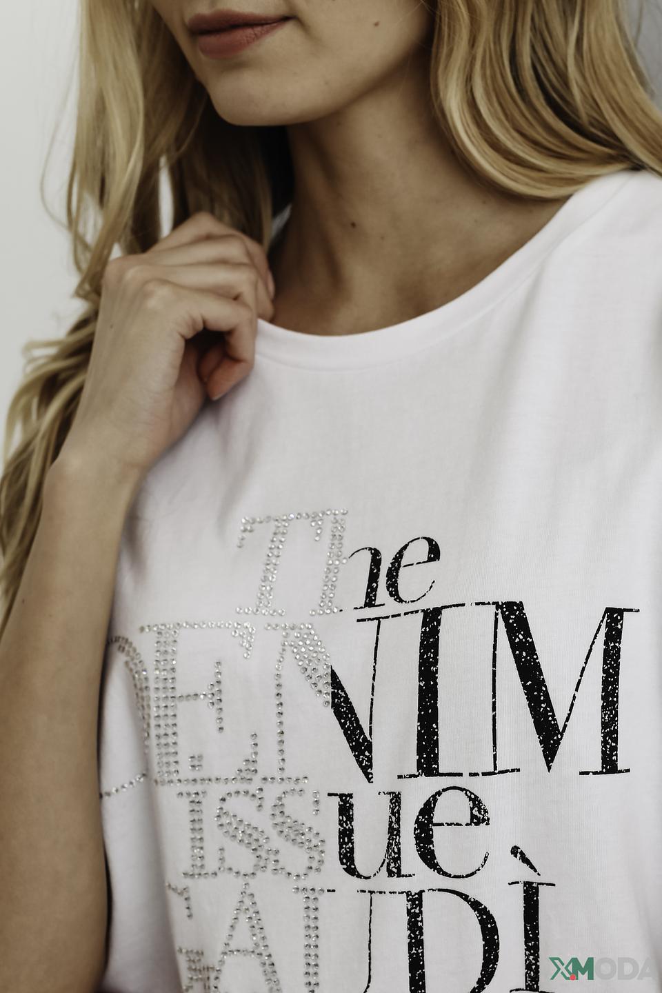 Футболка Gaudi женская с принтом