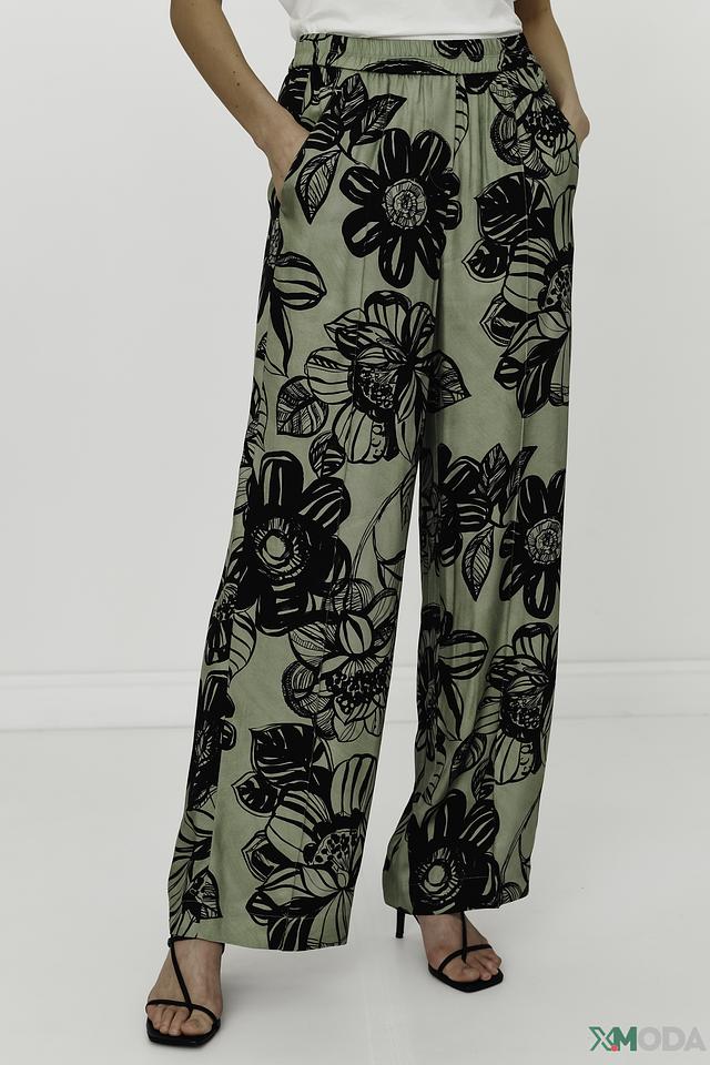 Брюки Luisa Cerano с цветочным принтом