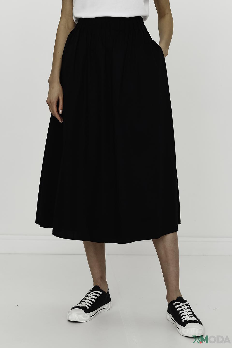 Юбка Marc Cain чёрная, миди