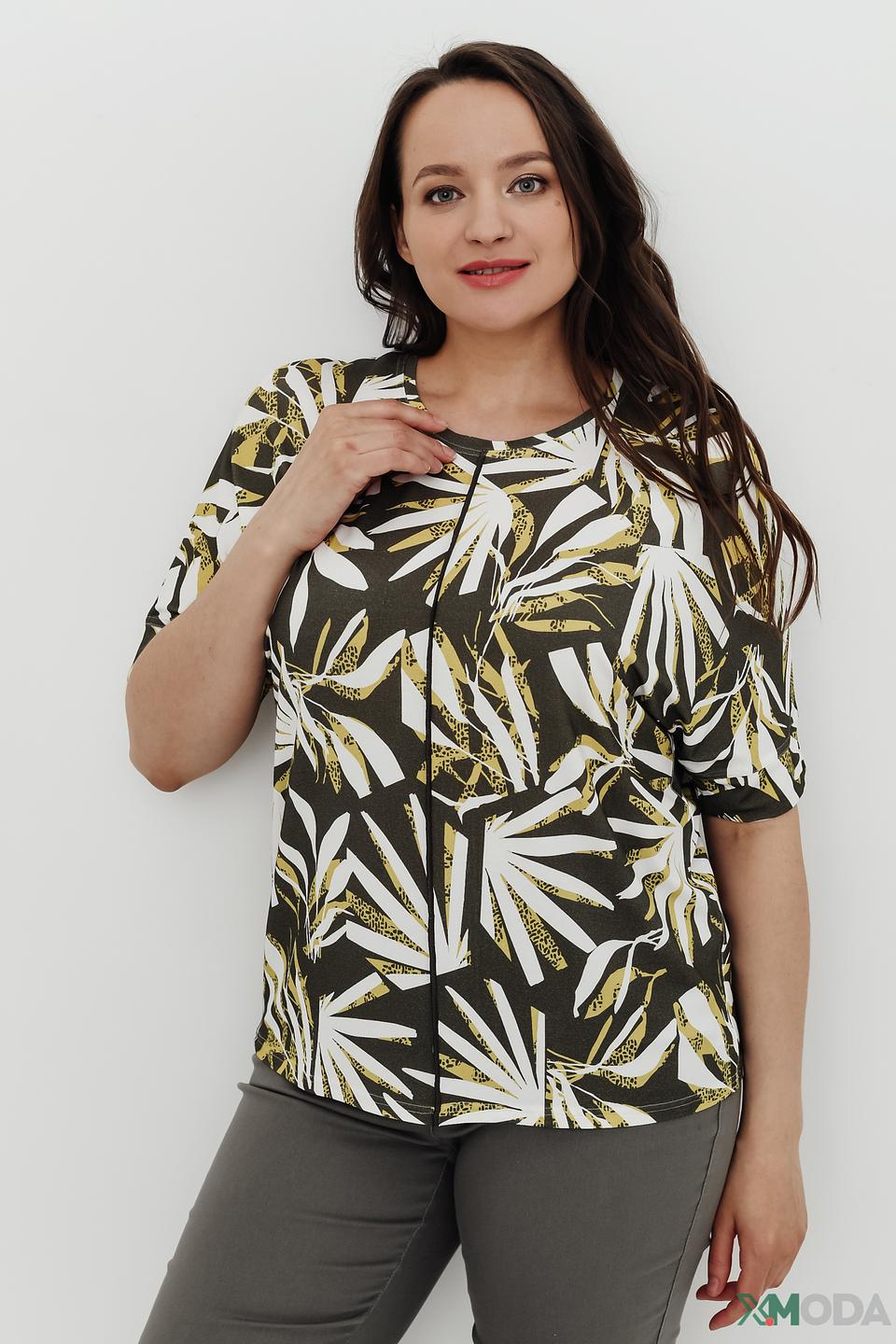 Блуза Frank Walder с принтом