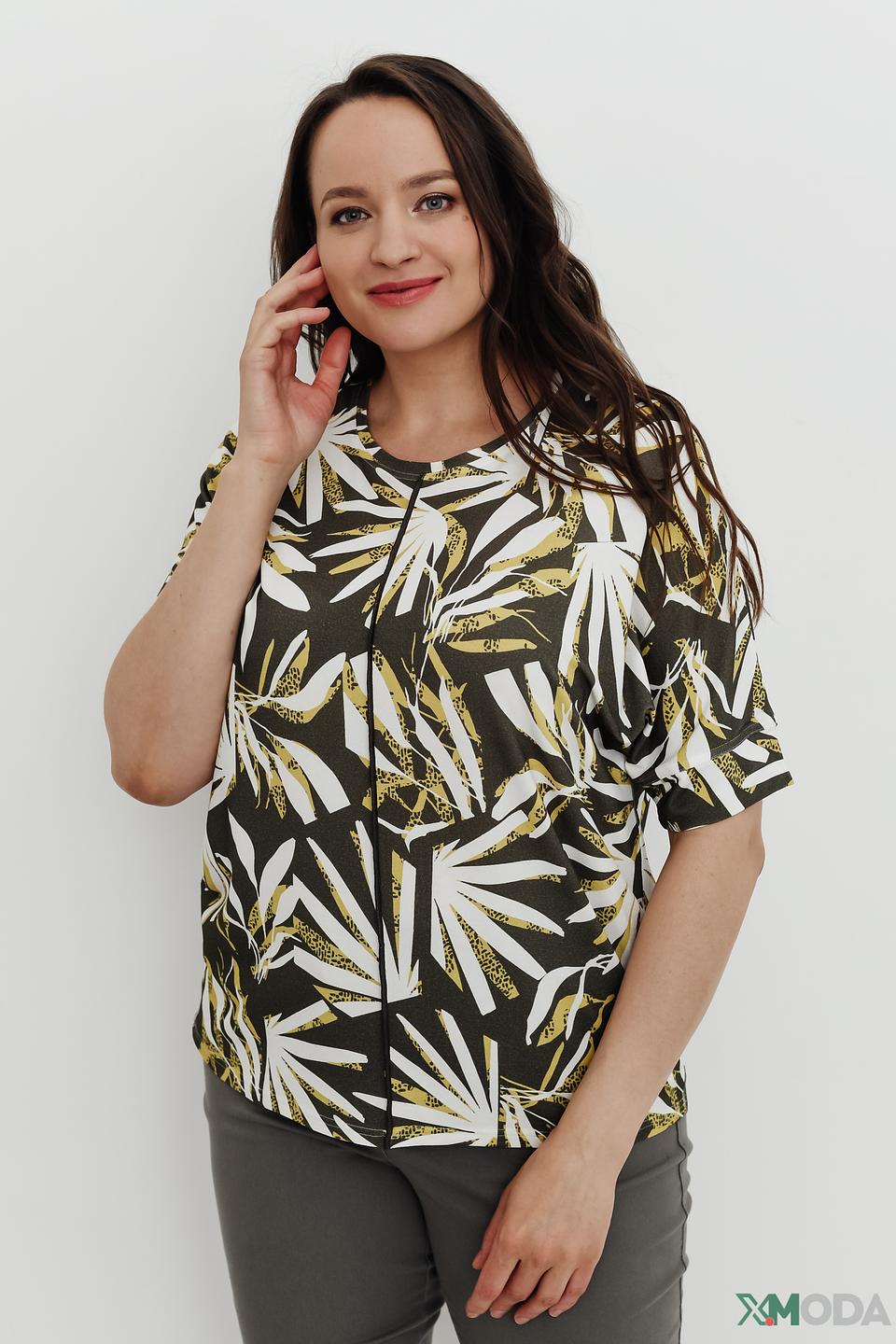 Блуза Frank Walder с принтом