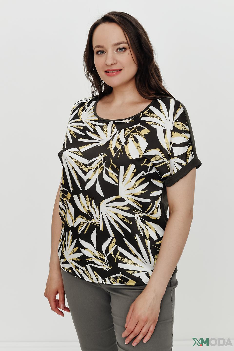 Блуза Frank Walder с принтом