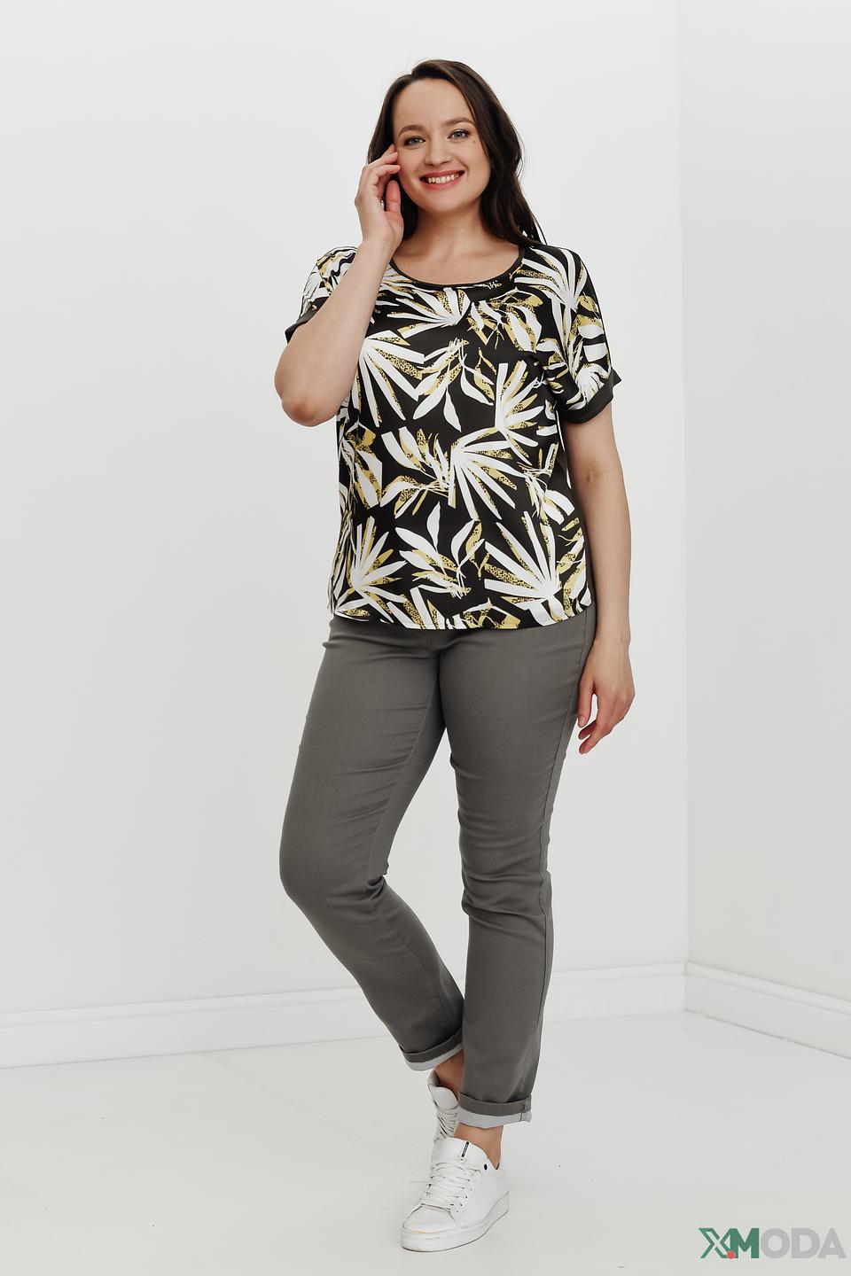 Блуза Frank Walder с принтом