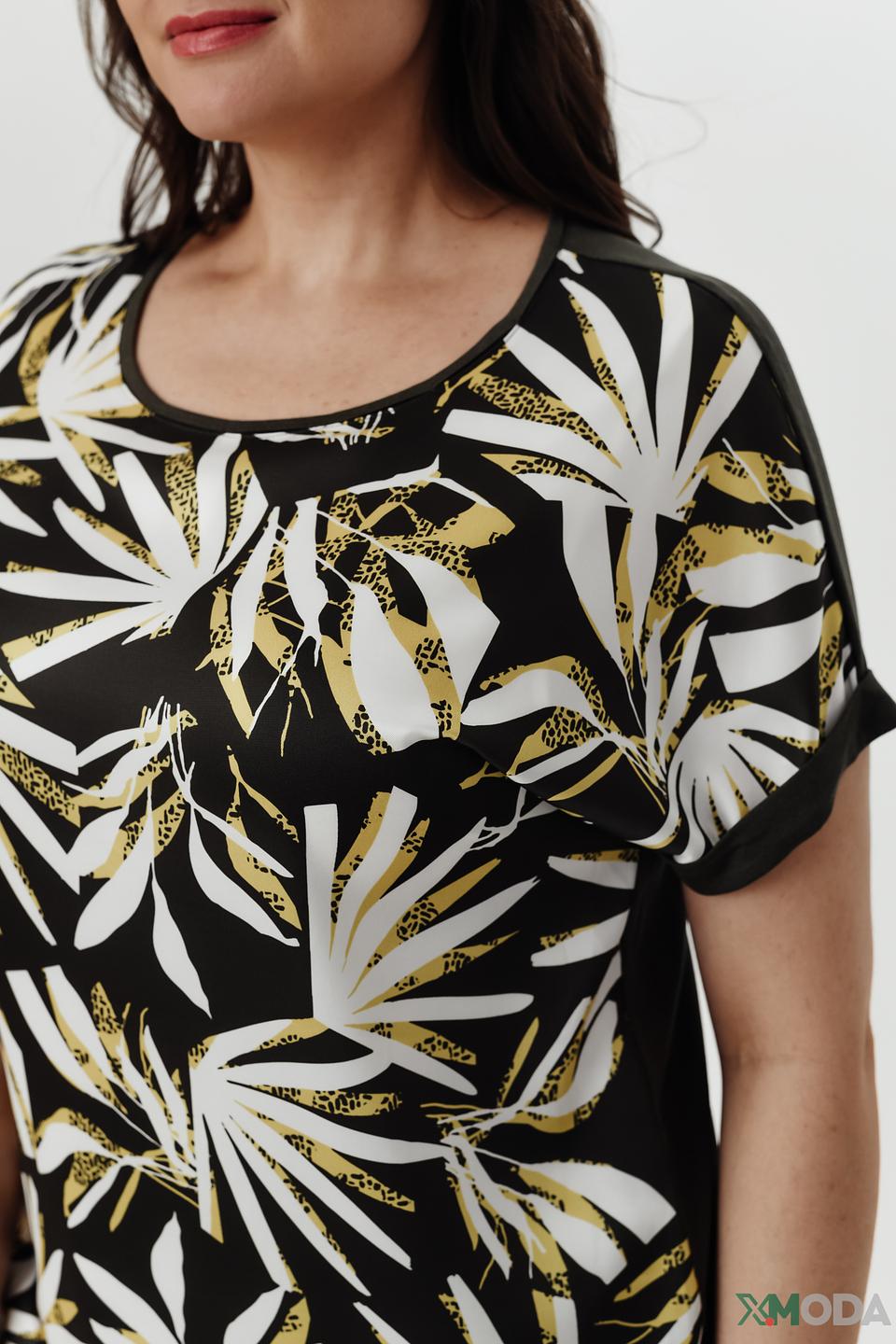 Блуза Frank Walder с принтом