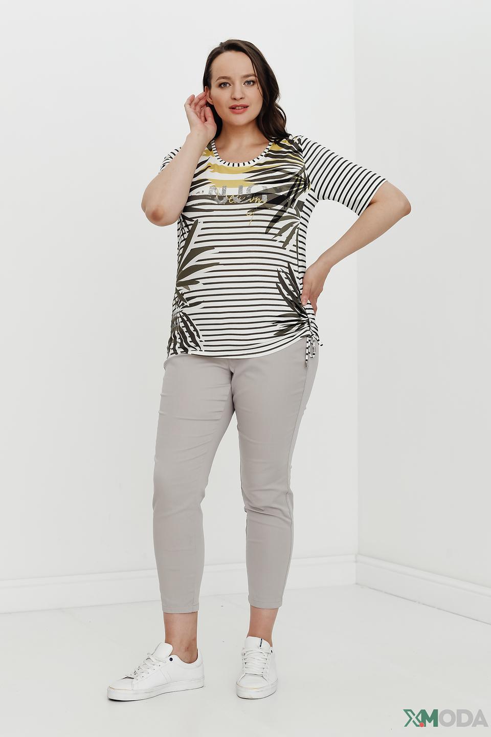 Брюки Relaxed by Toni серые