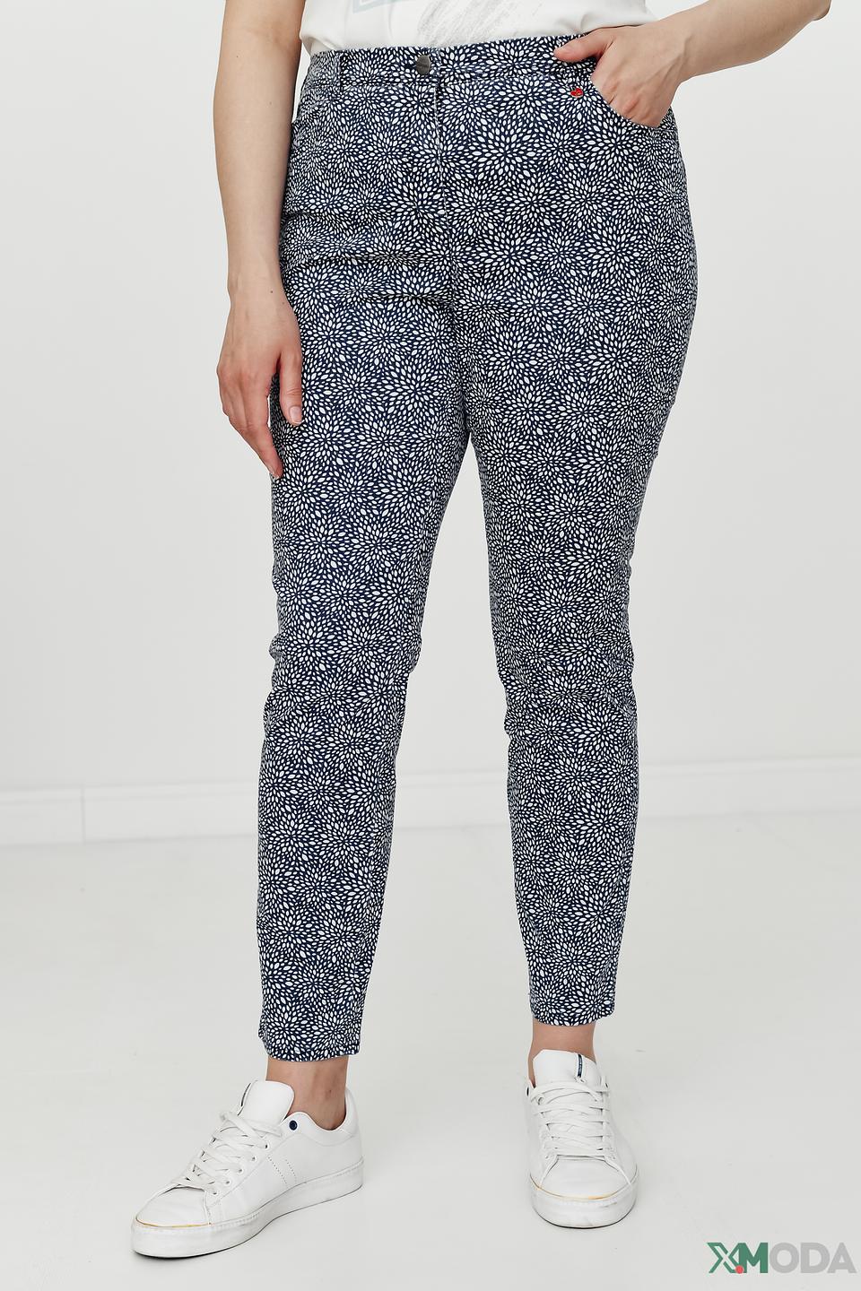 Брюки Relaxed by Toni с принтом