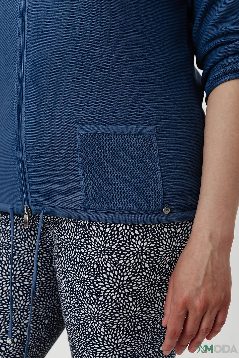 Жакет Rabe collection синий с завязками