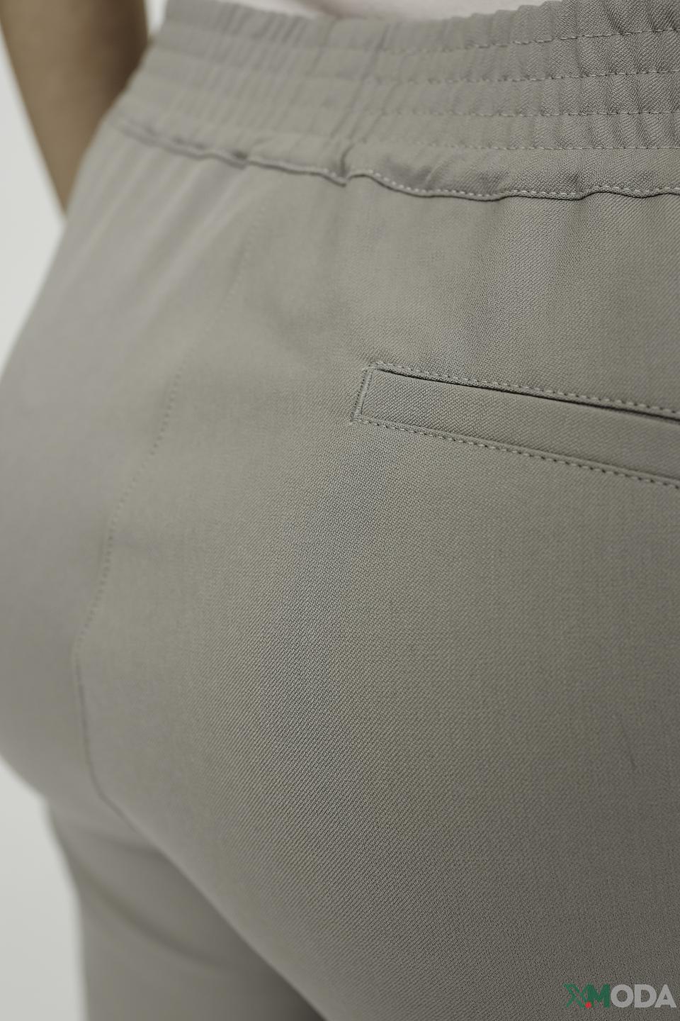 Брюки Eugen Klein серые с манжетами