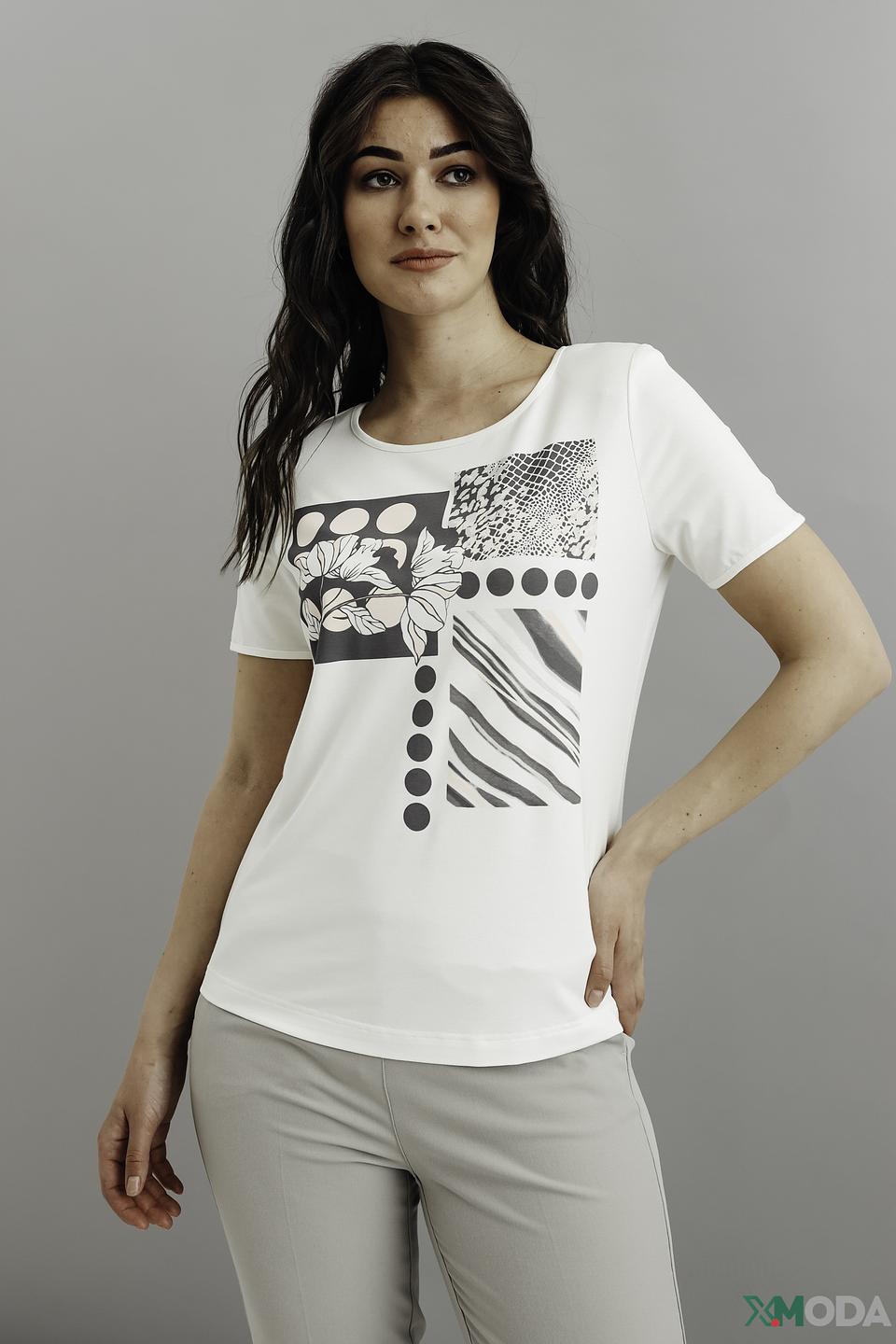 Футболка Eugen Klein с принтом