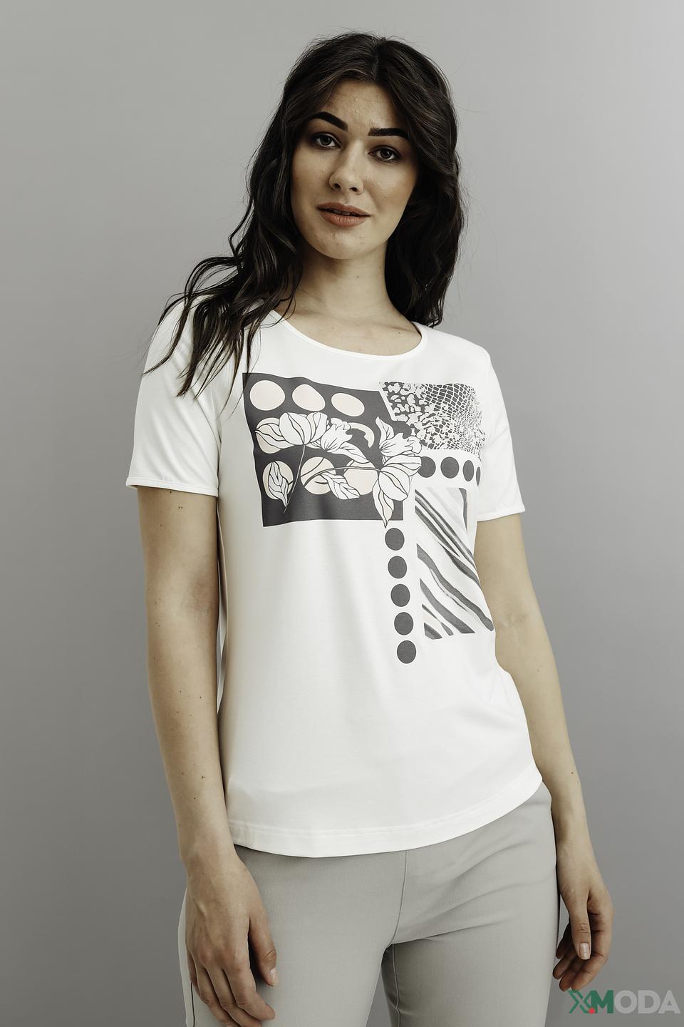 Футболка Eugen Klein с принтом