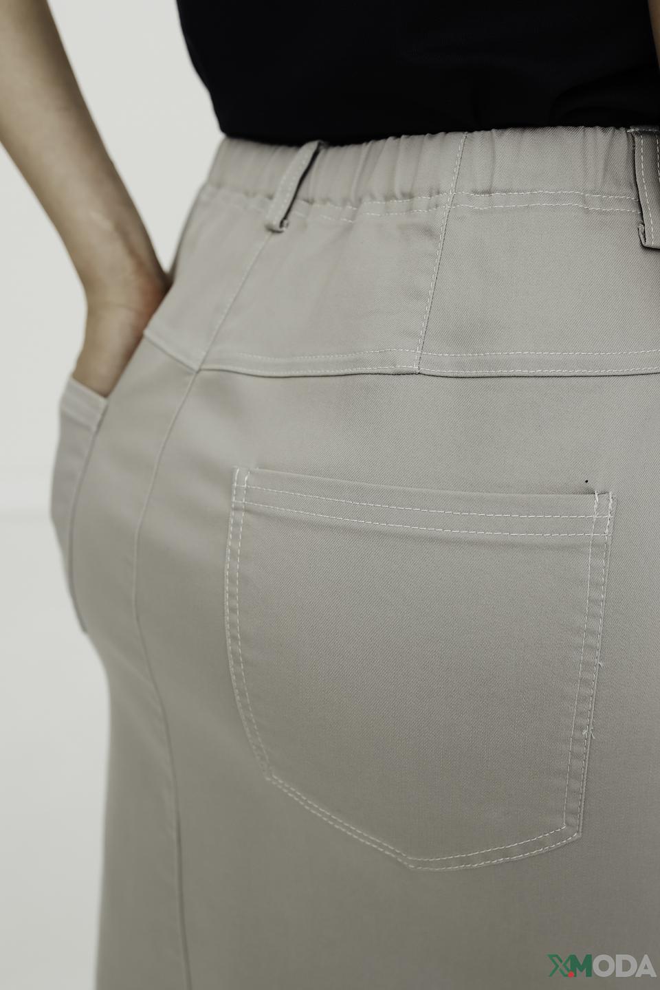 Юбка Eugen Klein серая миди