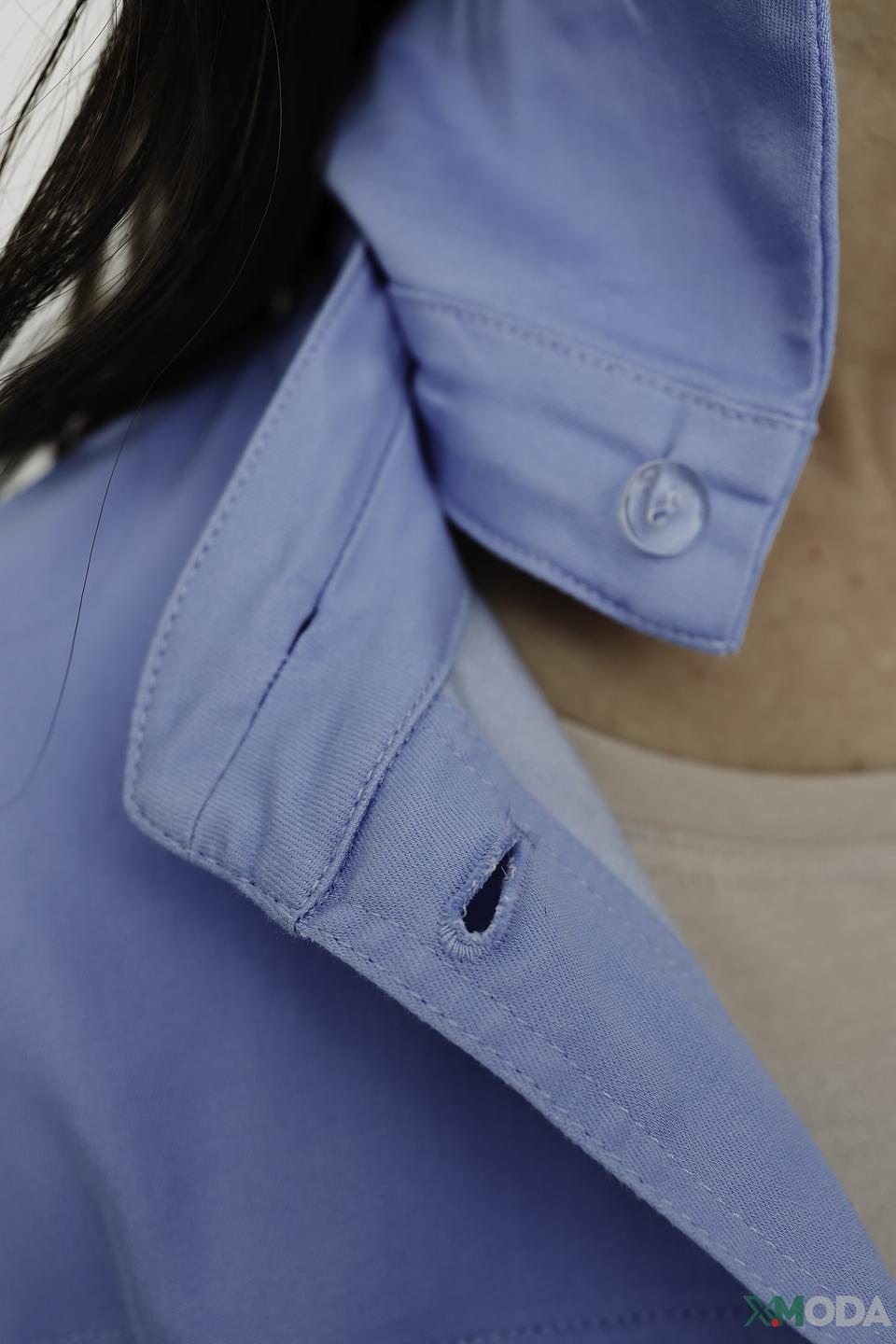 Рубашка Eugen Klein голубая