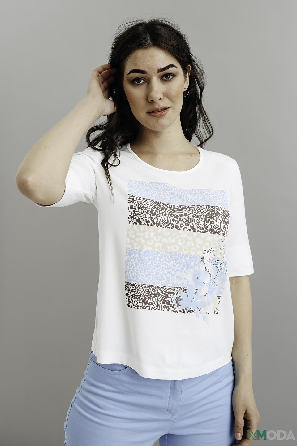 Футболка Eugen Klein с принтом