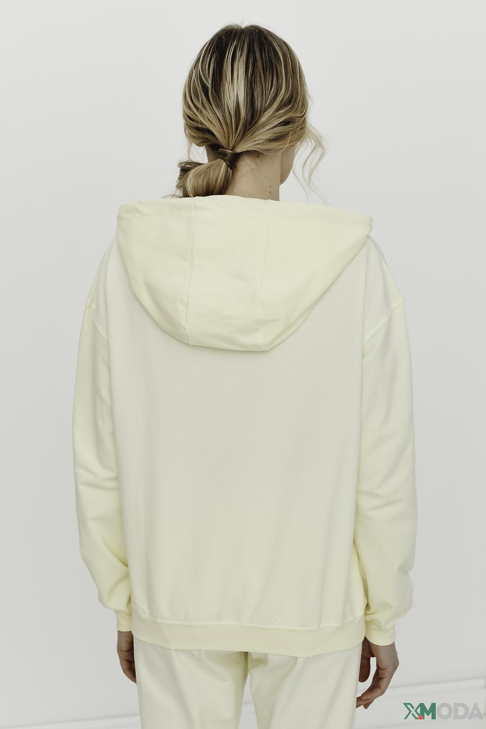 Жакет Angels с капюшоном бледно-жёлтый