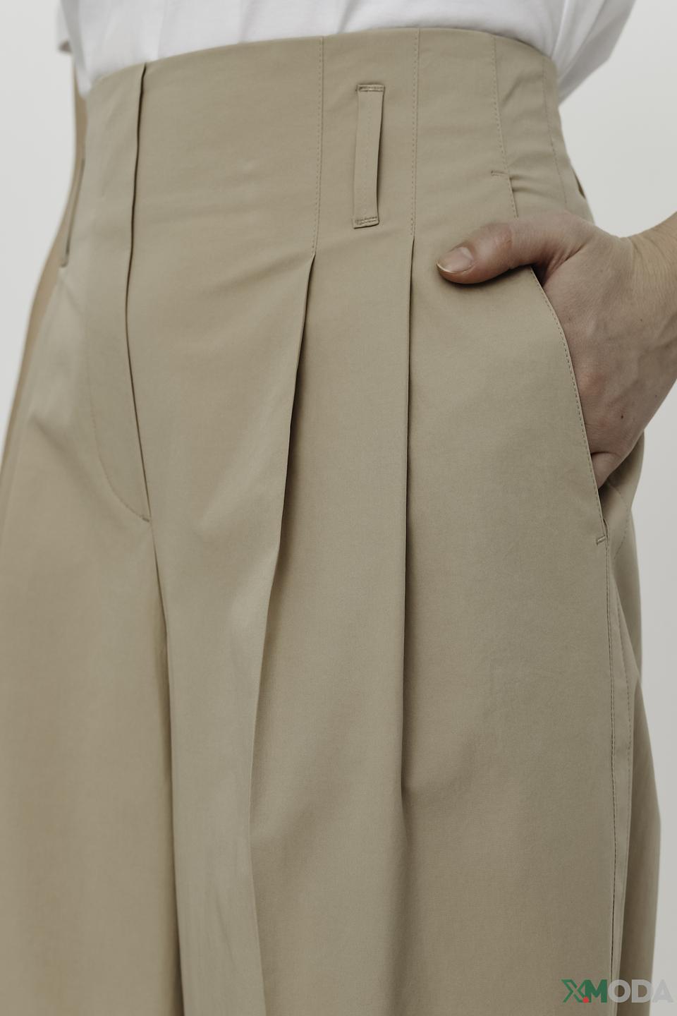 Брюки кюлоты Luisa Cerano бежевые