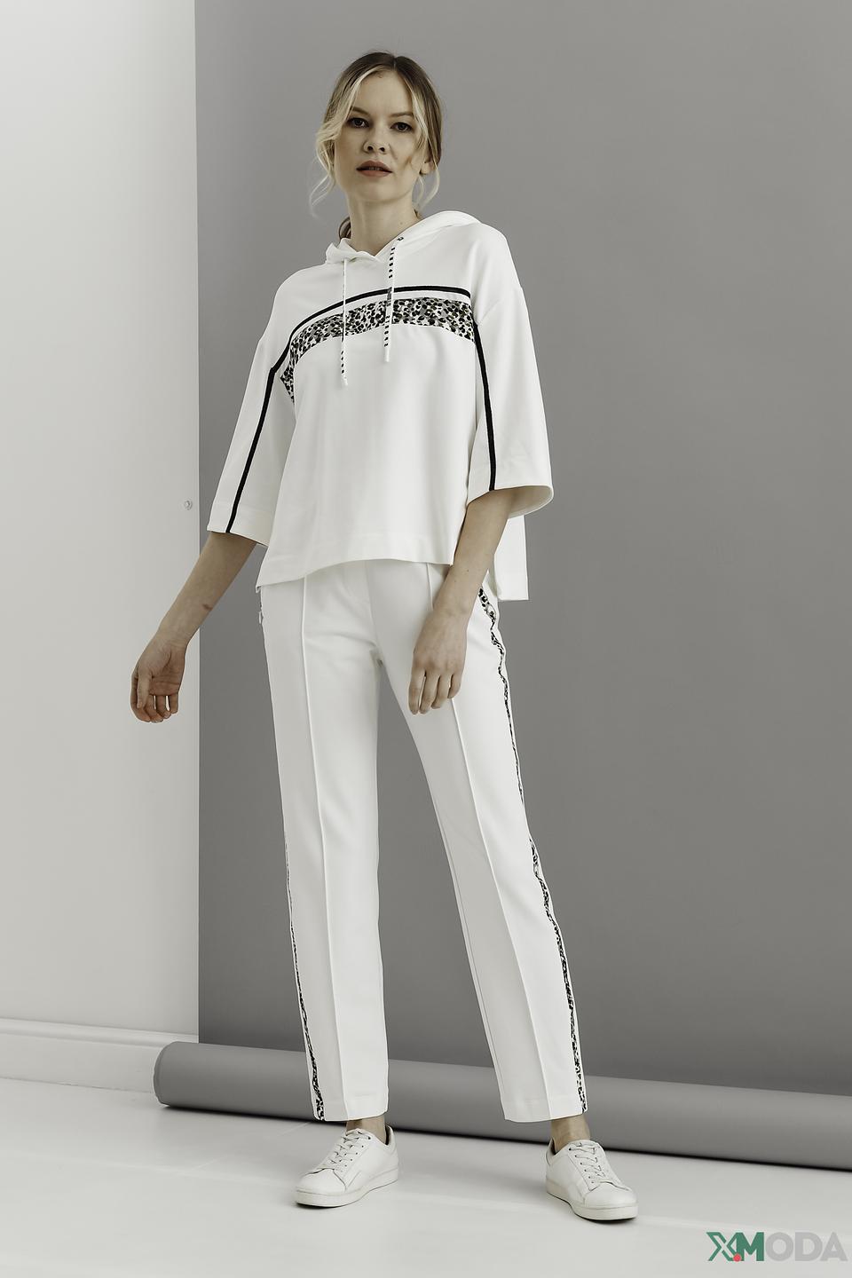 Пуловер Marc Cain Sports белый