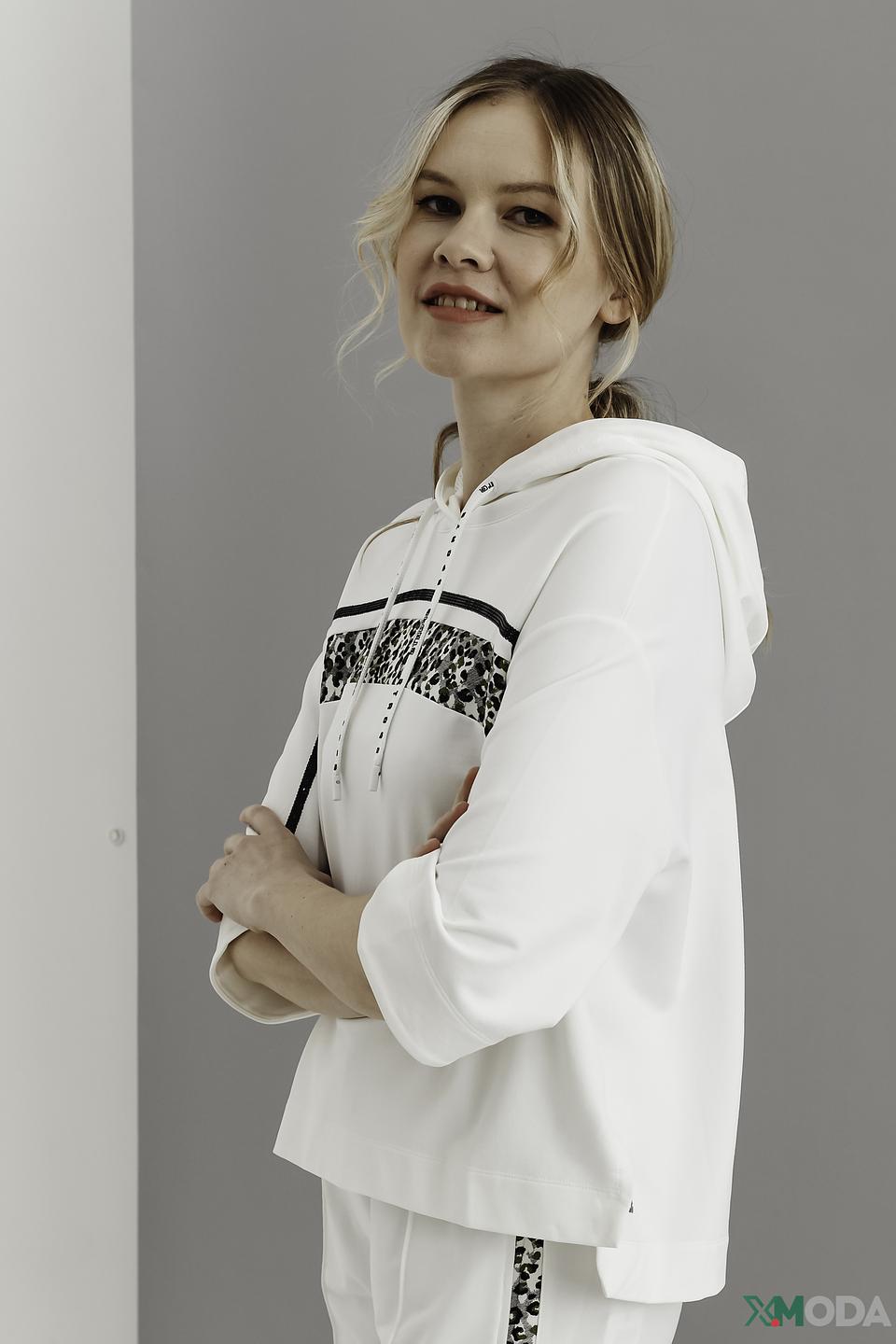 Пуловер Marc Cain Sports белый