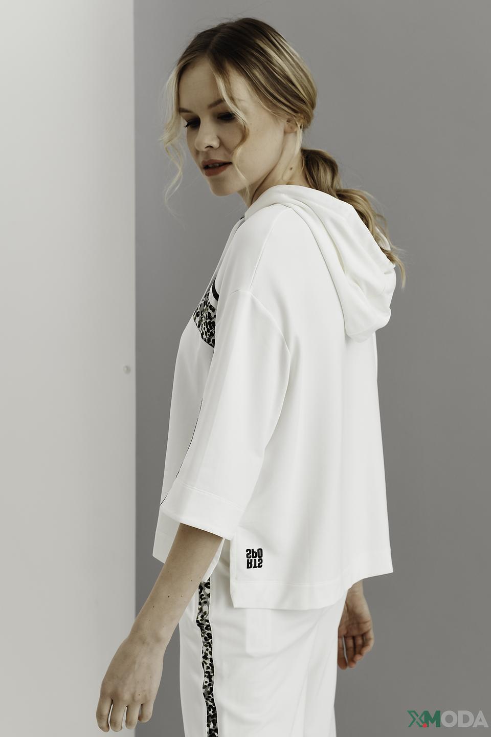 Пуловер Marc Cain Sports белый