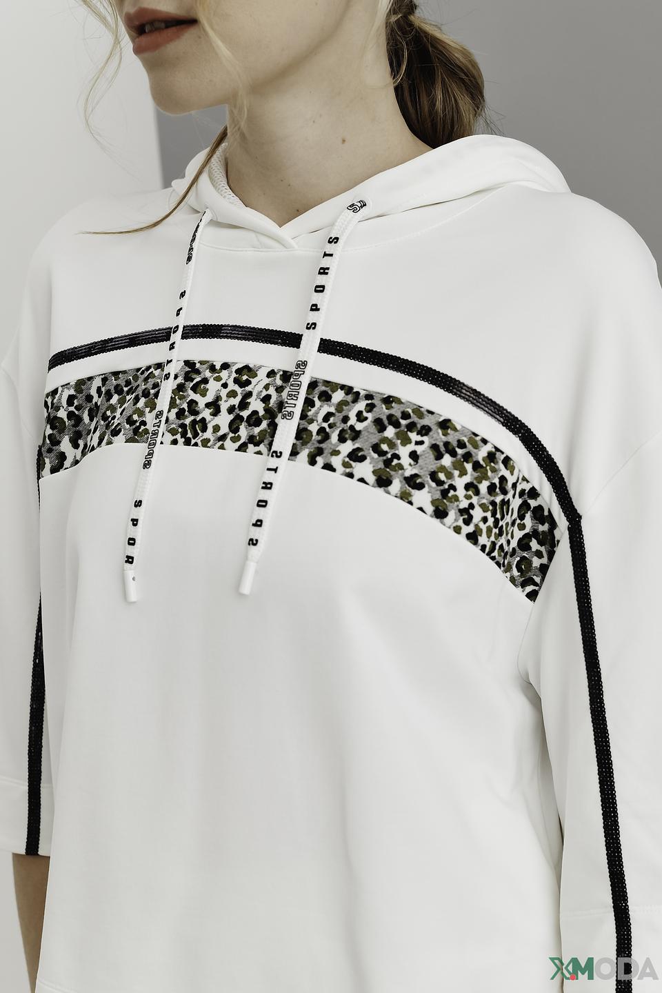 Пуловер Marc Cain Sports белый