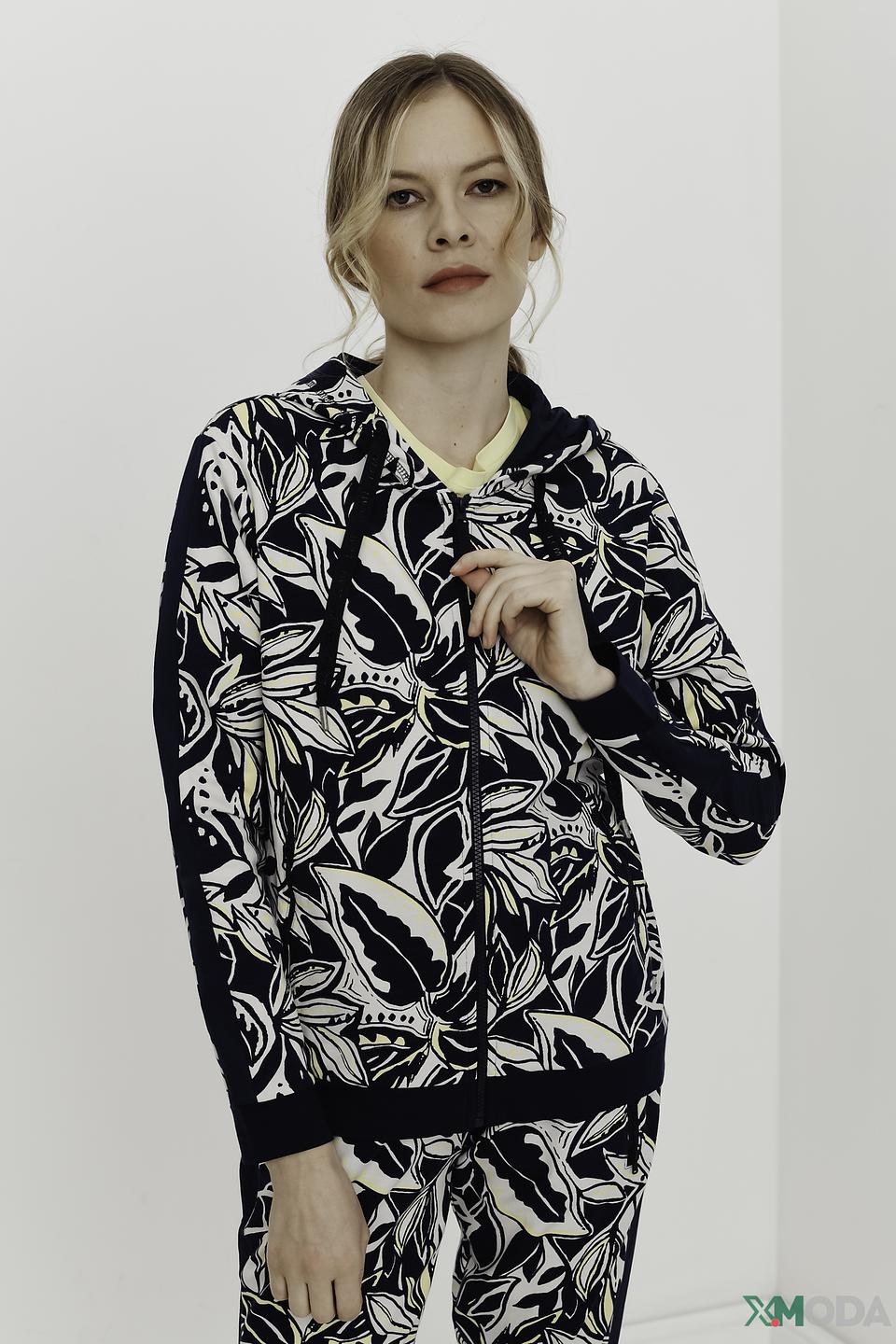 Жакет Lecomte с принтом