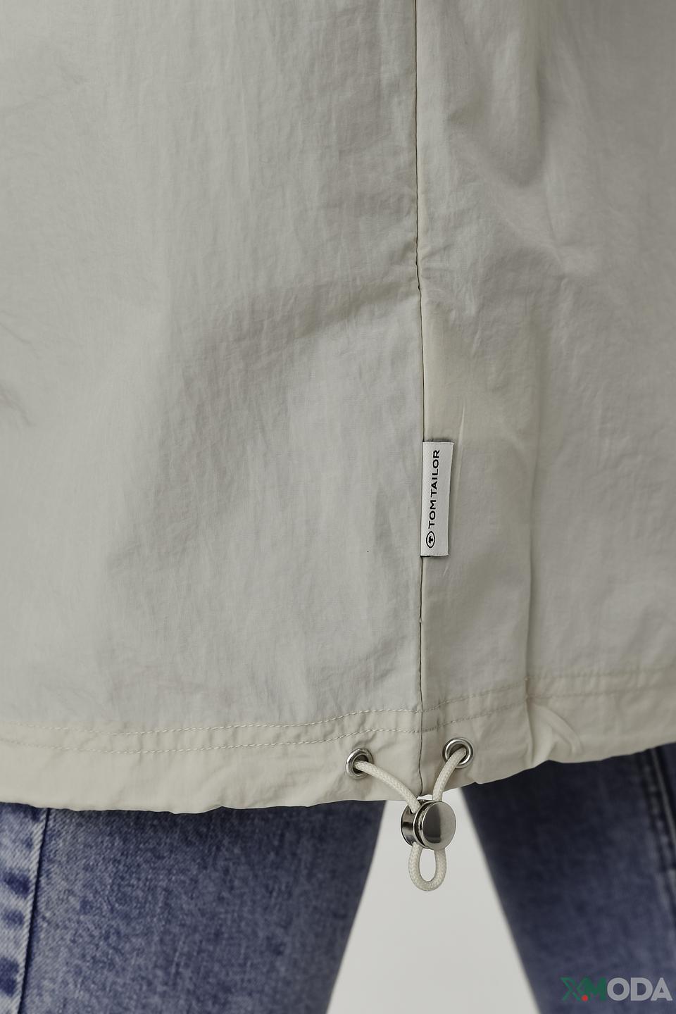 Плащ Tom Tailor бежевый с рукавами-фонариками