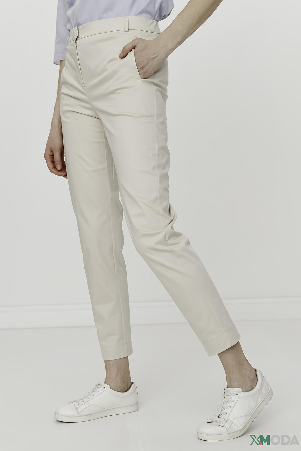 Джинсы D. Exterior бежевые прямые