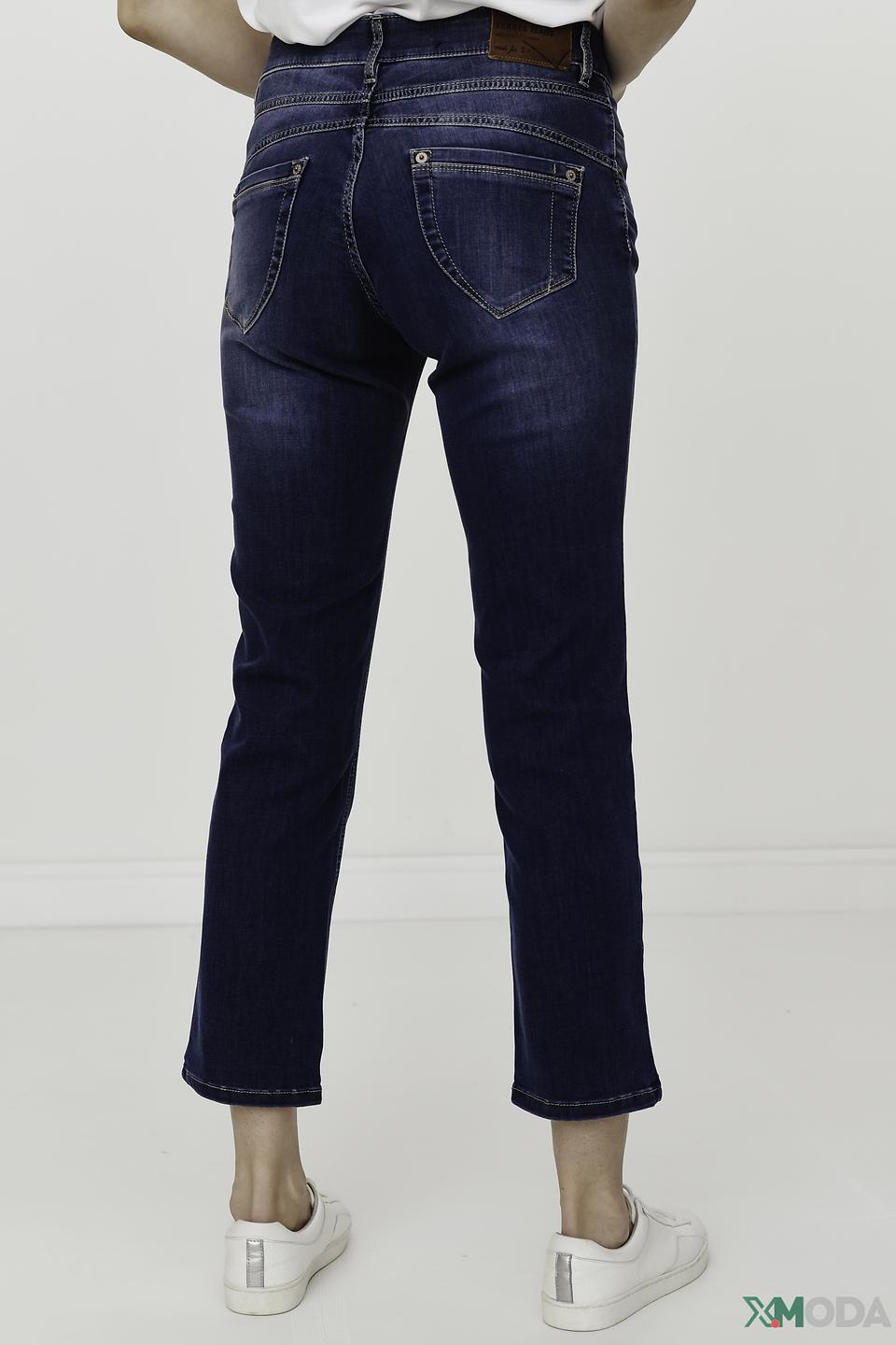 Джинсы Zerres с контрастной строчкой синие