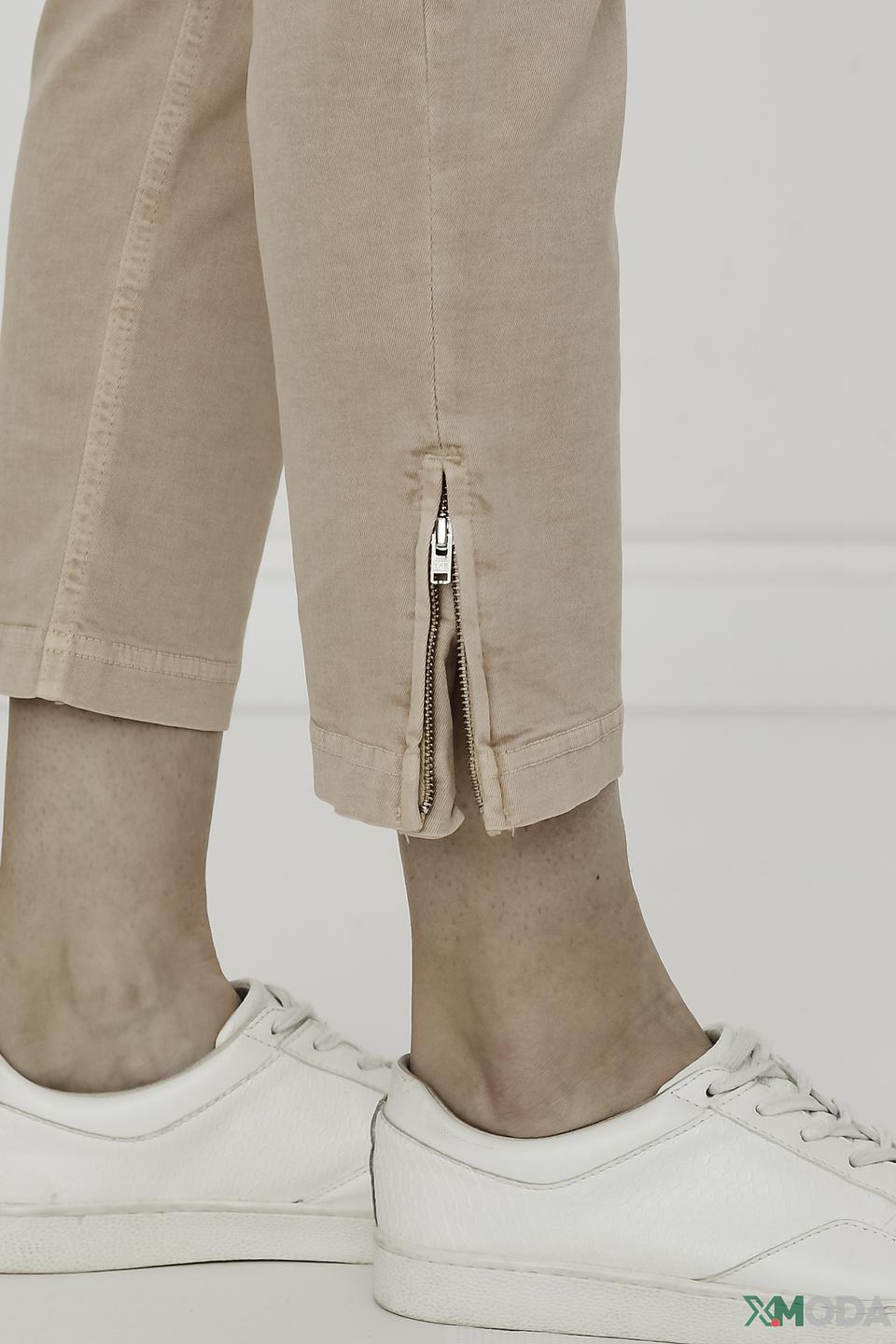 Джинсы Zerres персиковые с манжетами