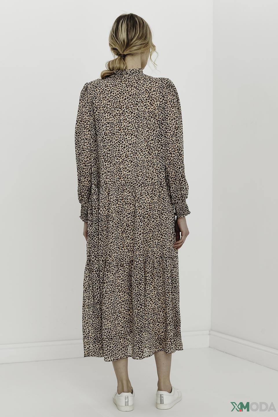 Платье Oui с леопардовым принтом