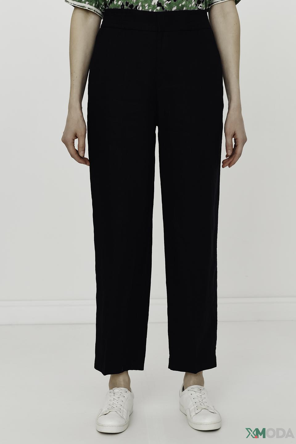 Брюки Oui чёрные прямые