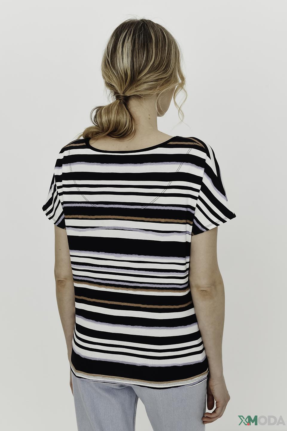 Пуловер Marc Cain в полоску