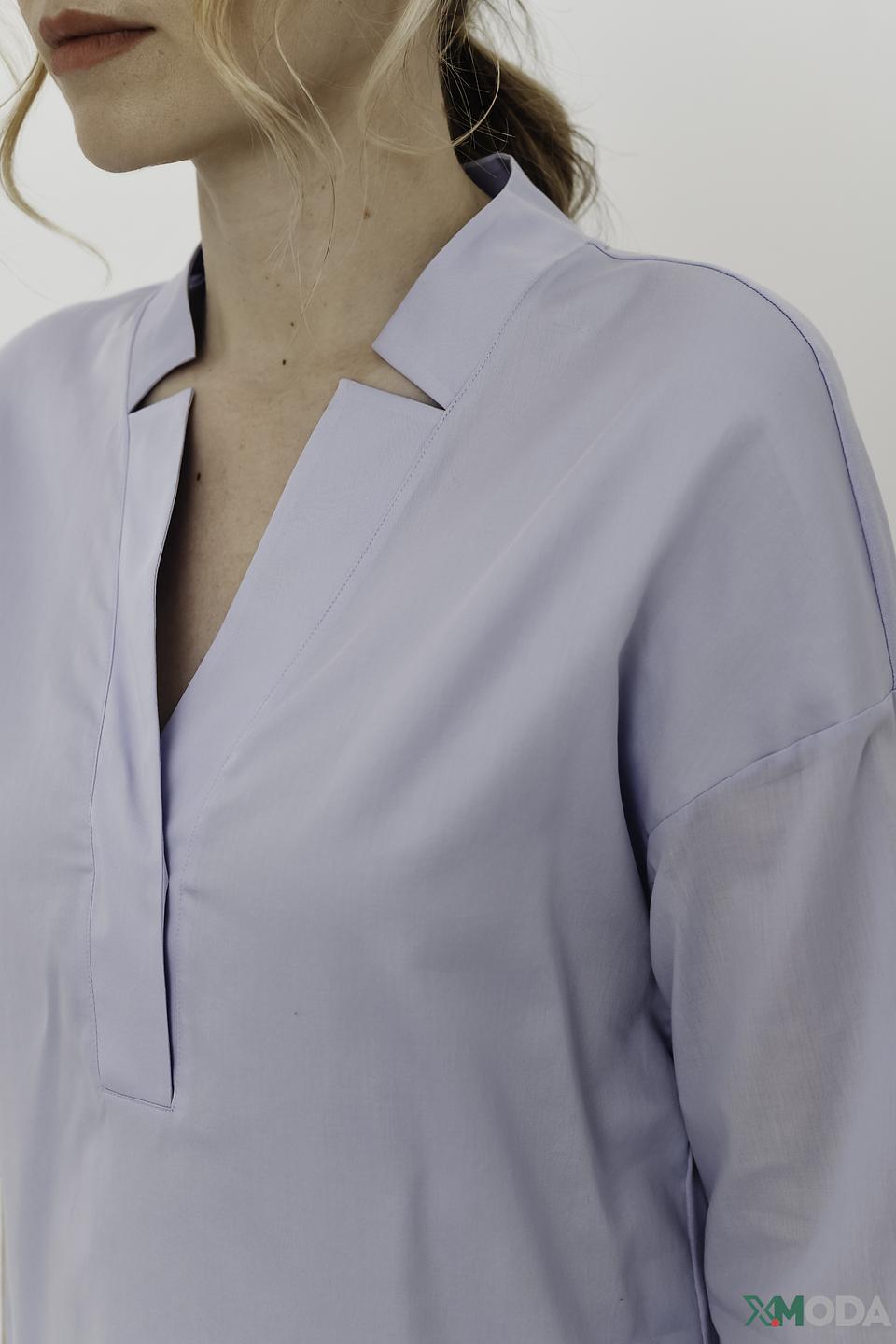 Блуза Marc Cain голубого цвета