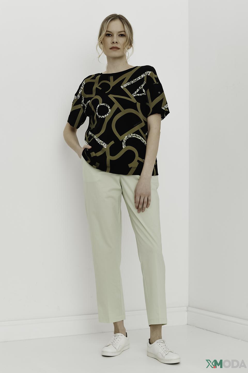 Блуза Marc Cain с принтом