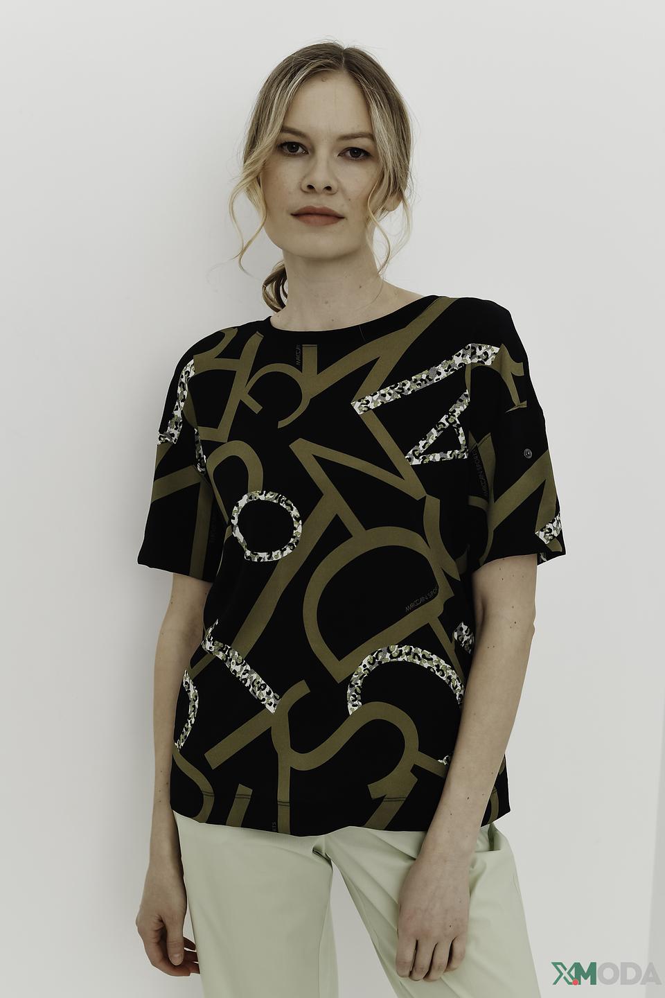 Блуза Marc Cain с принтом