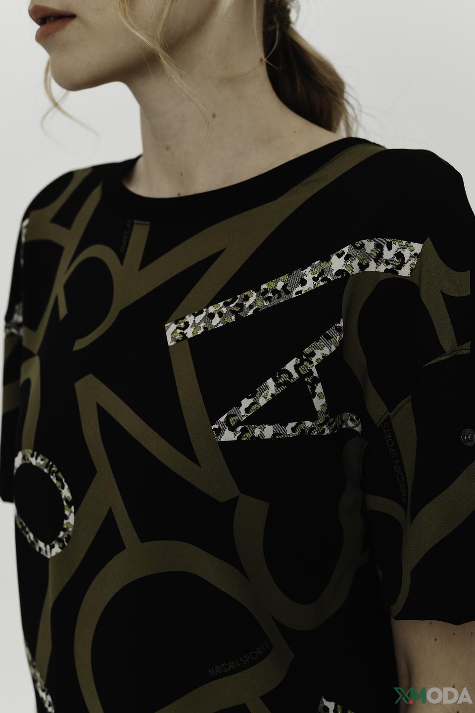 Блуза Marc Cain с принтом