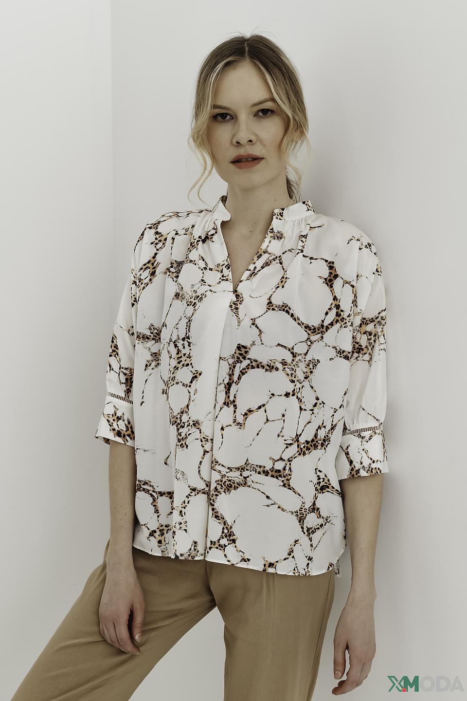 Блуза Marc Cain с принтом