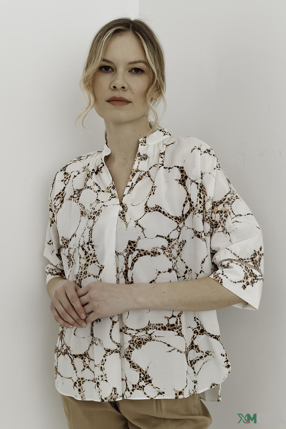 Блуза Marc Cain с принтом