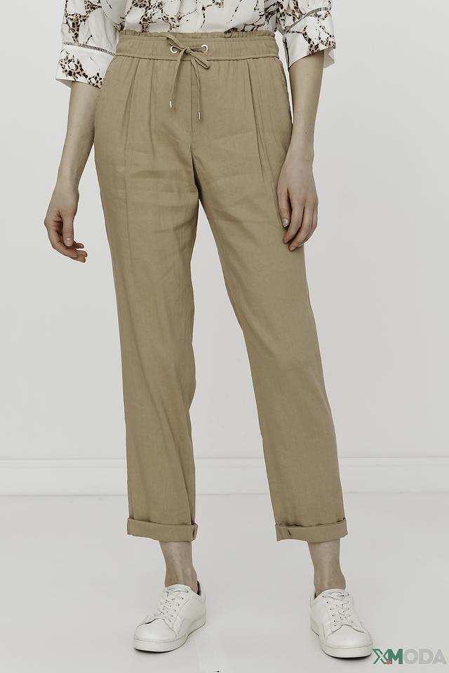 Брюки Marc Cain бежевые с завязками