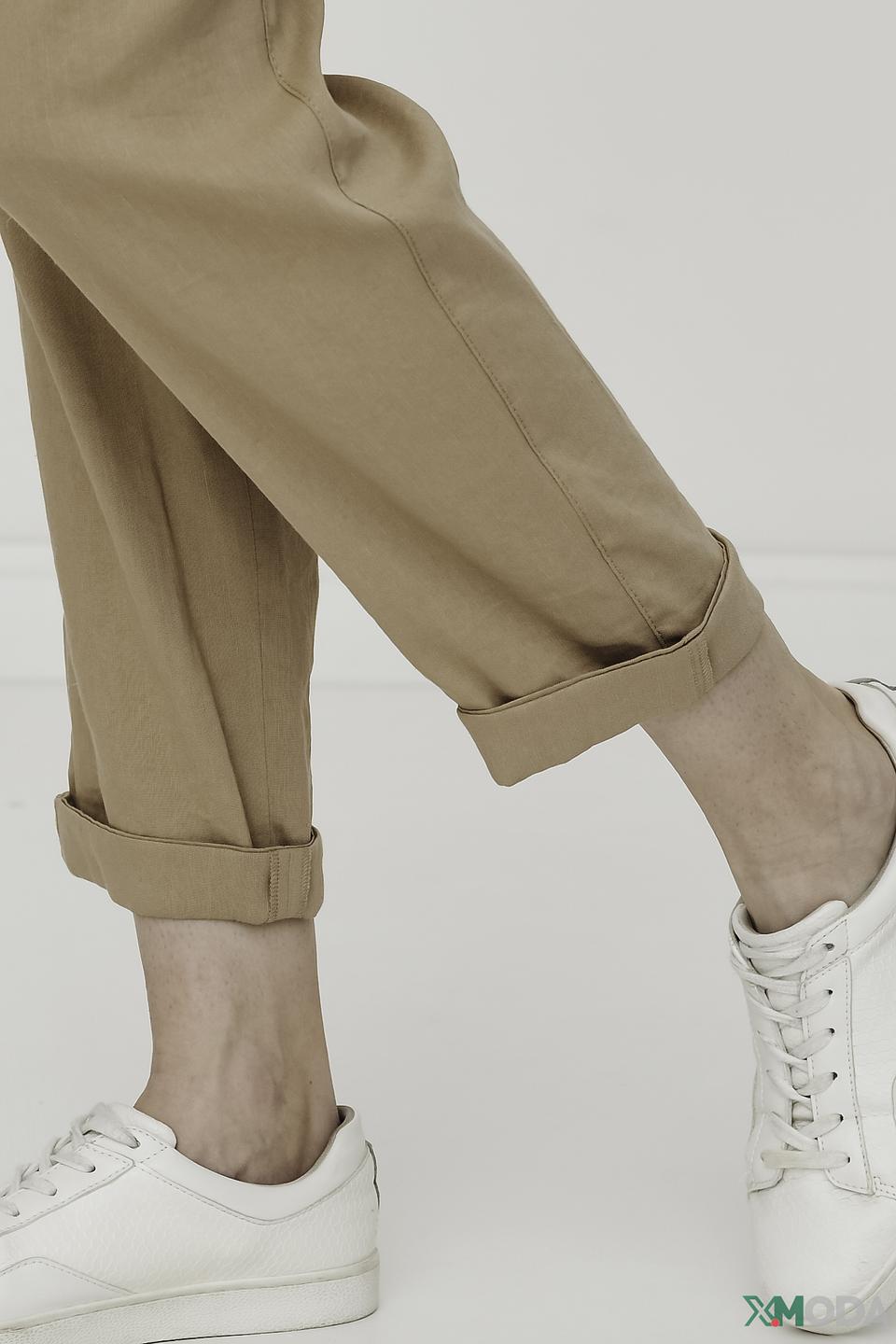 Брюки Marc Cain бежевые с завязками