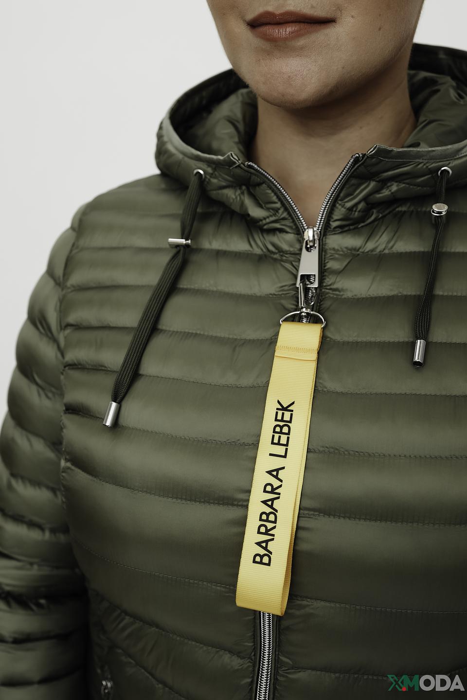Куртка Lebek хаки стеганая