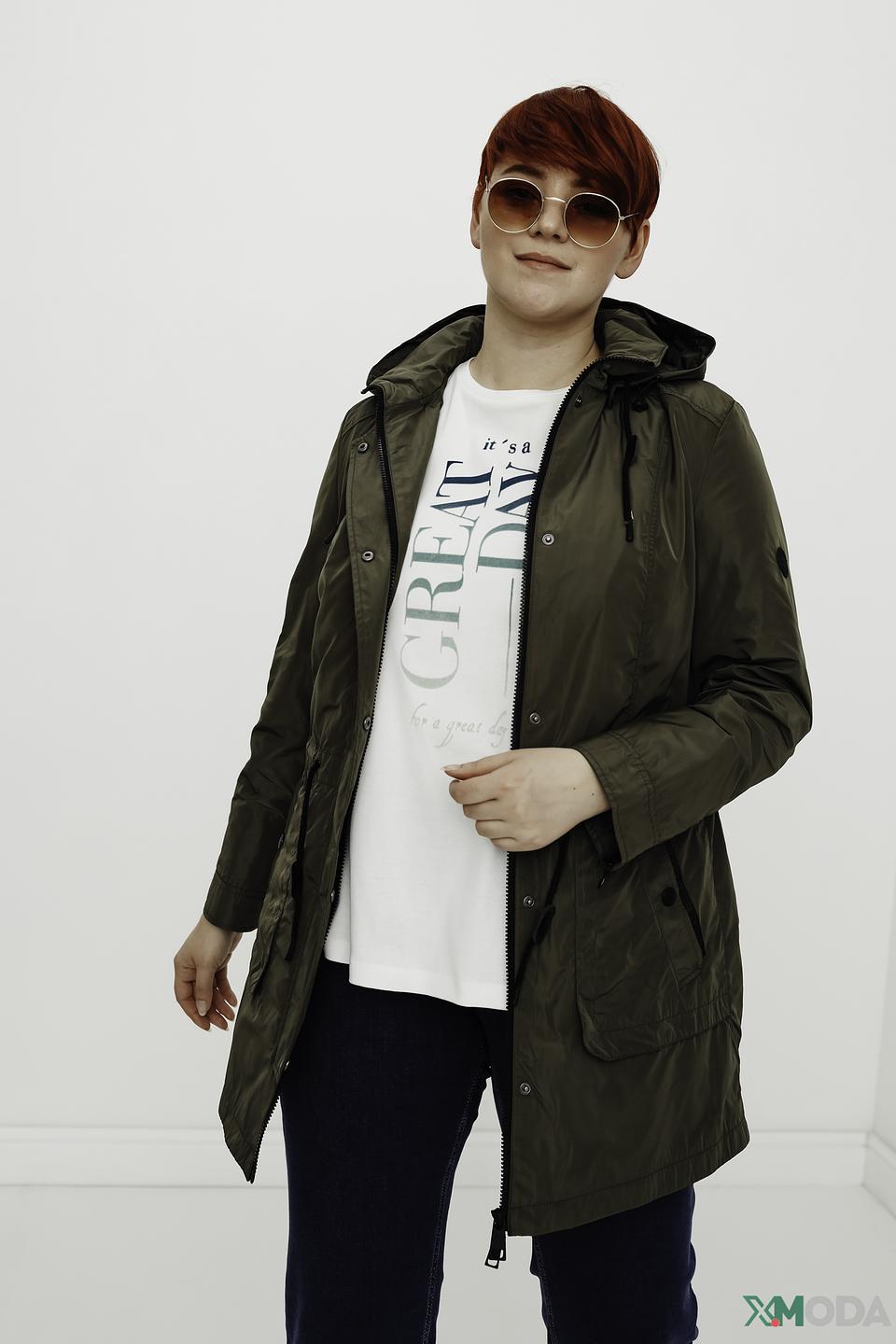 Плащ Lebek оливковый