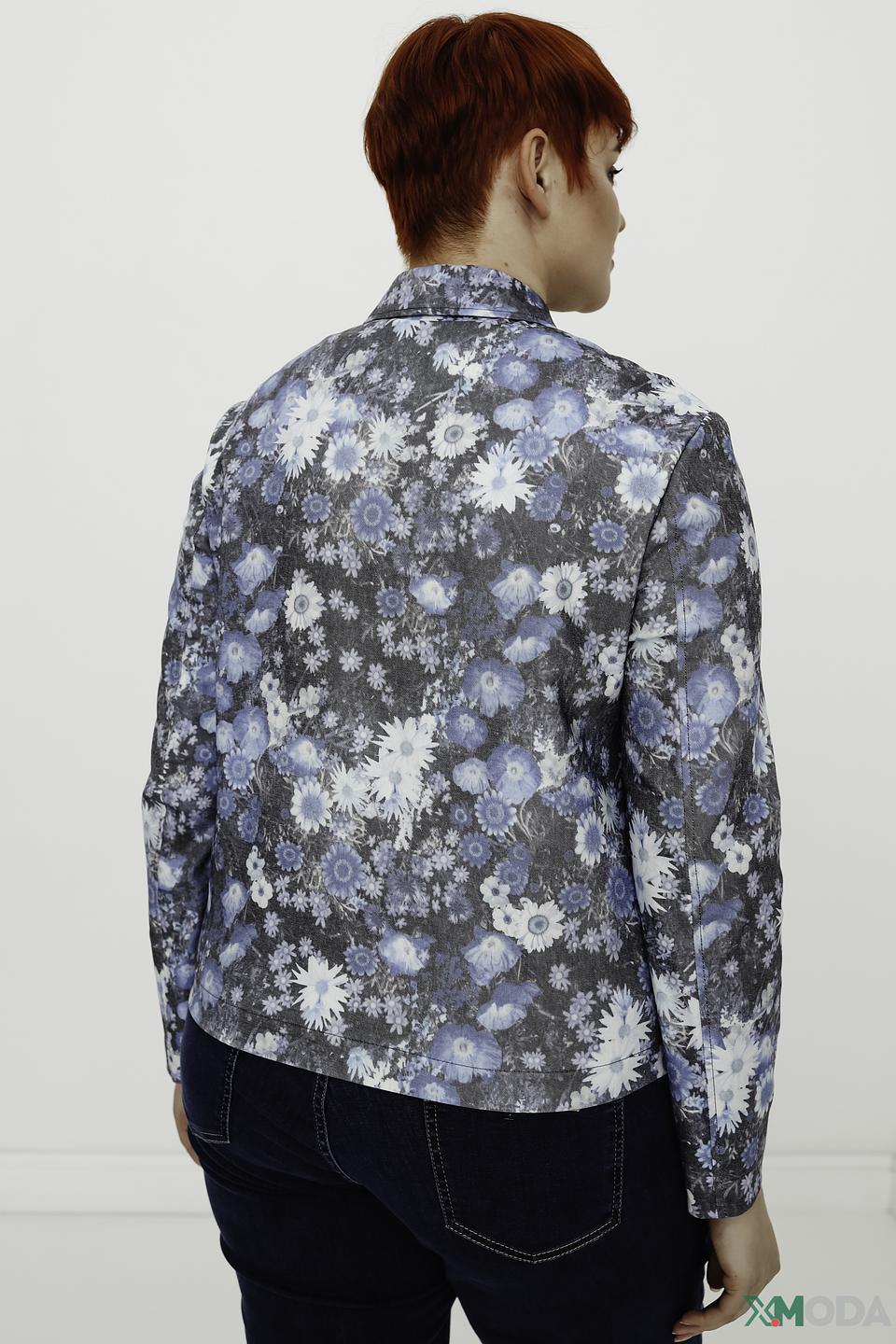 Жакет Frank Walder с цветочным принтом