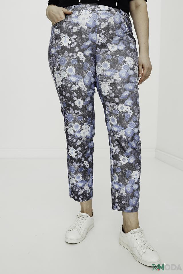 Брюки Frank Walder с цветочным принтом