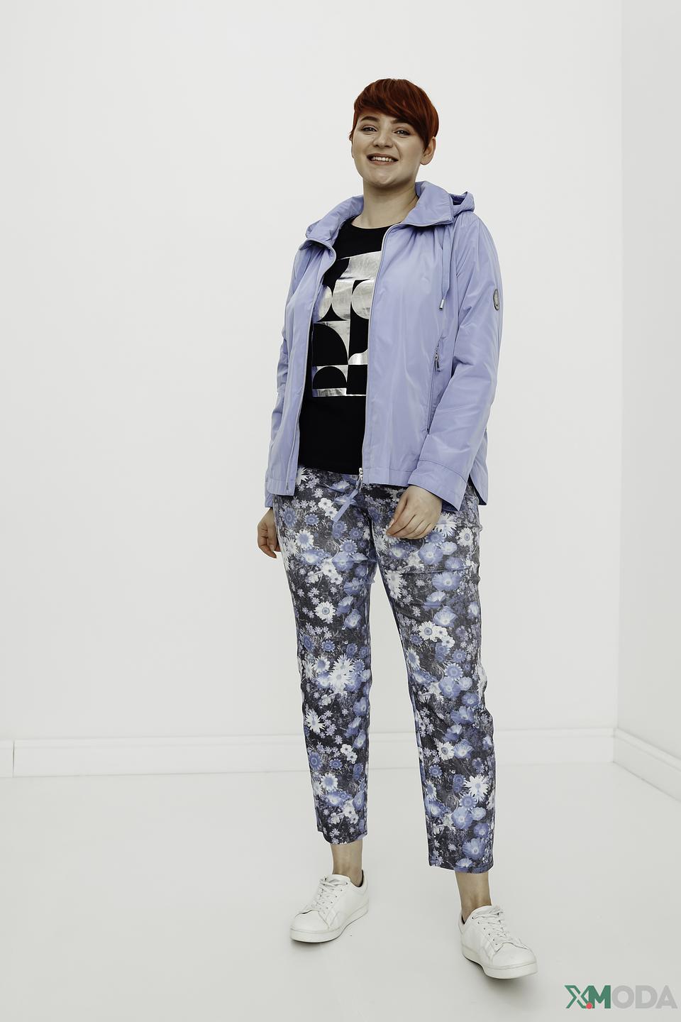 Брюки Frank Walder с цветочным принтом