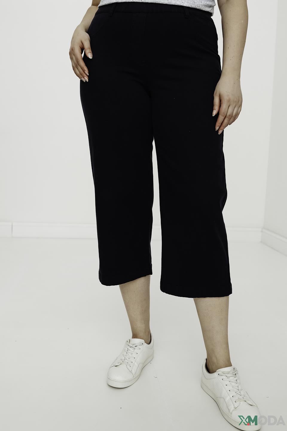 Брюки кюлоты Via Appia чёрные