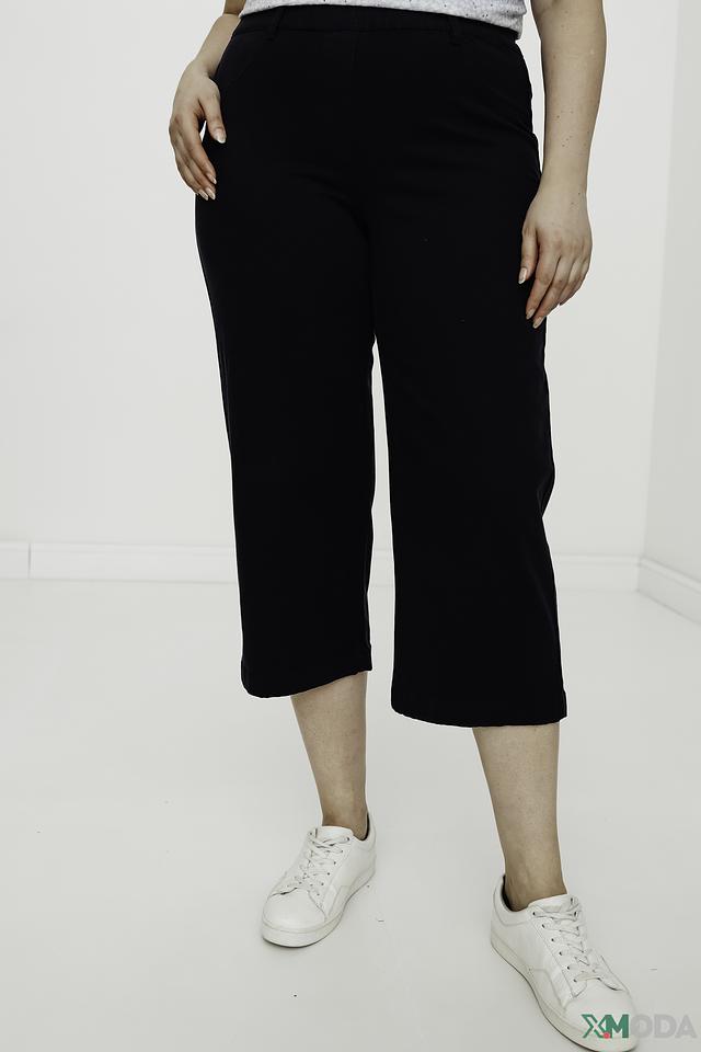 Брюки кюлоты Via Appia чёрные