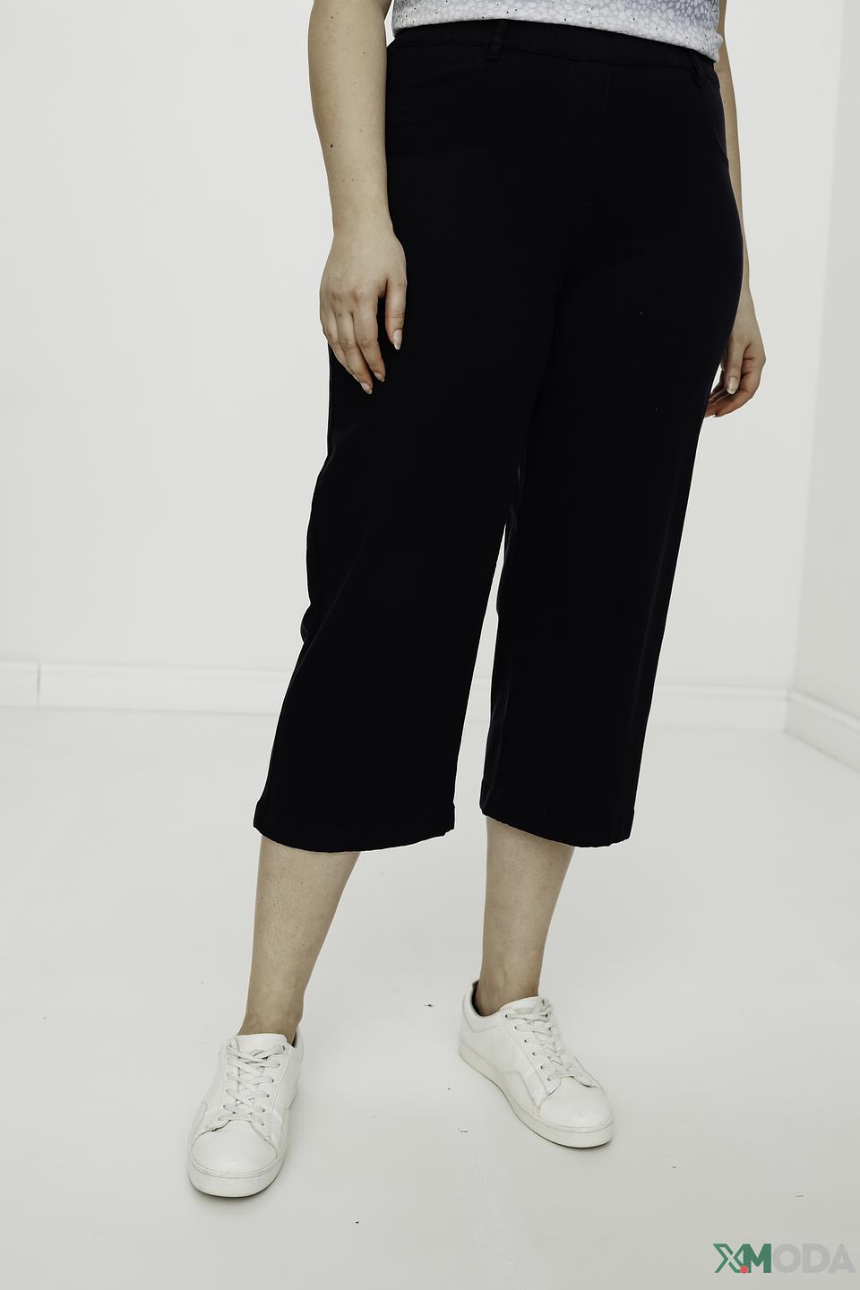 Брюки кюлоты Via Appia чёрные