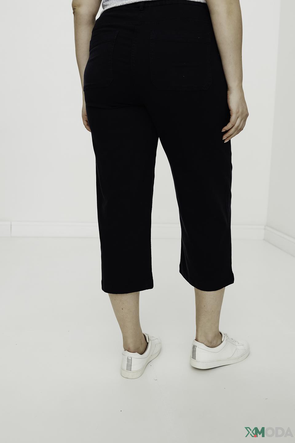 Брюки кюлоты Via Appia чёрные